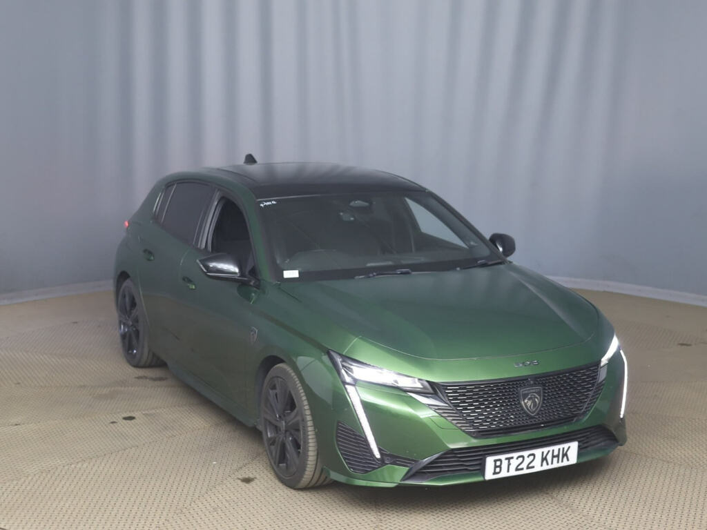Peugeot 308 1.6 Plug-in Hybrid 225 Gt Premium E-eat8 Green