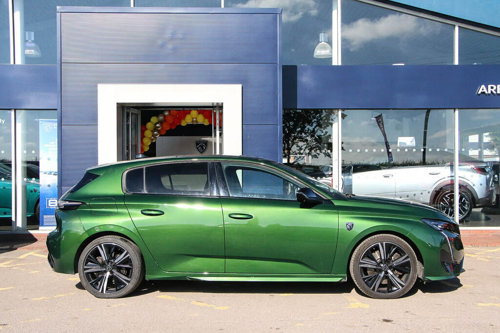 Peugeot 308 1.6 Plug-in Hybrid 225 Gt Premium E-eat8 BT22KHK Green #3