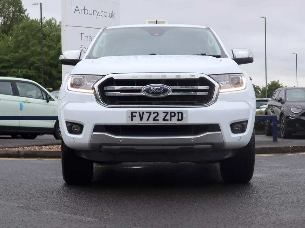 Ford Ranger Pick Up Double Cab Limited 1 2.0 Ecoblue 170 White #2