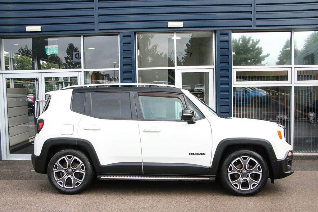 Jeep Renegade 1.4 Multiair Limited Ddct White #4