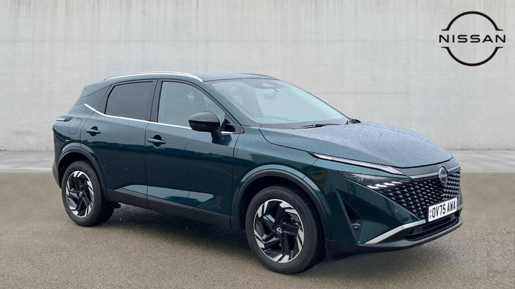 Nissan Qashqai 1.3 Dig-t Mh N-connecta Green
