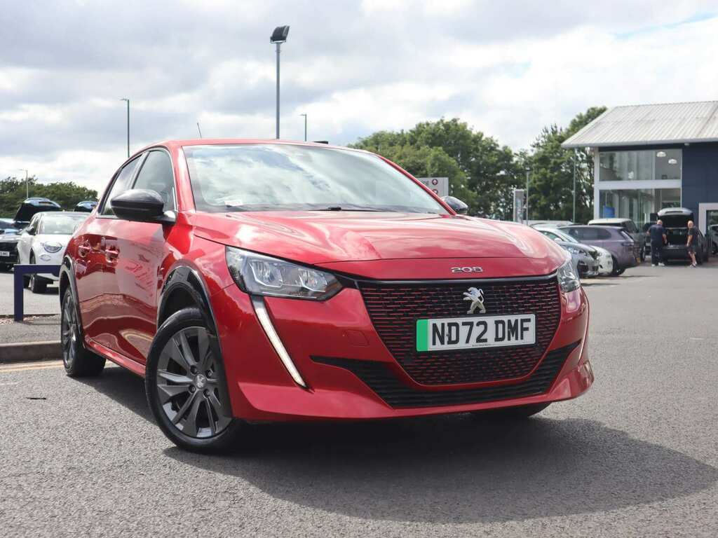 Peugeot e-208 100Kw Allure Premium 50Kwh Red