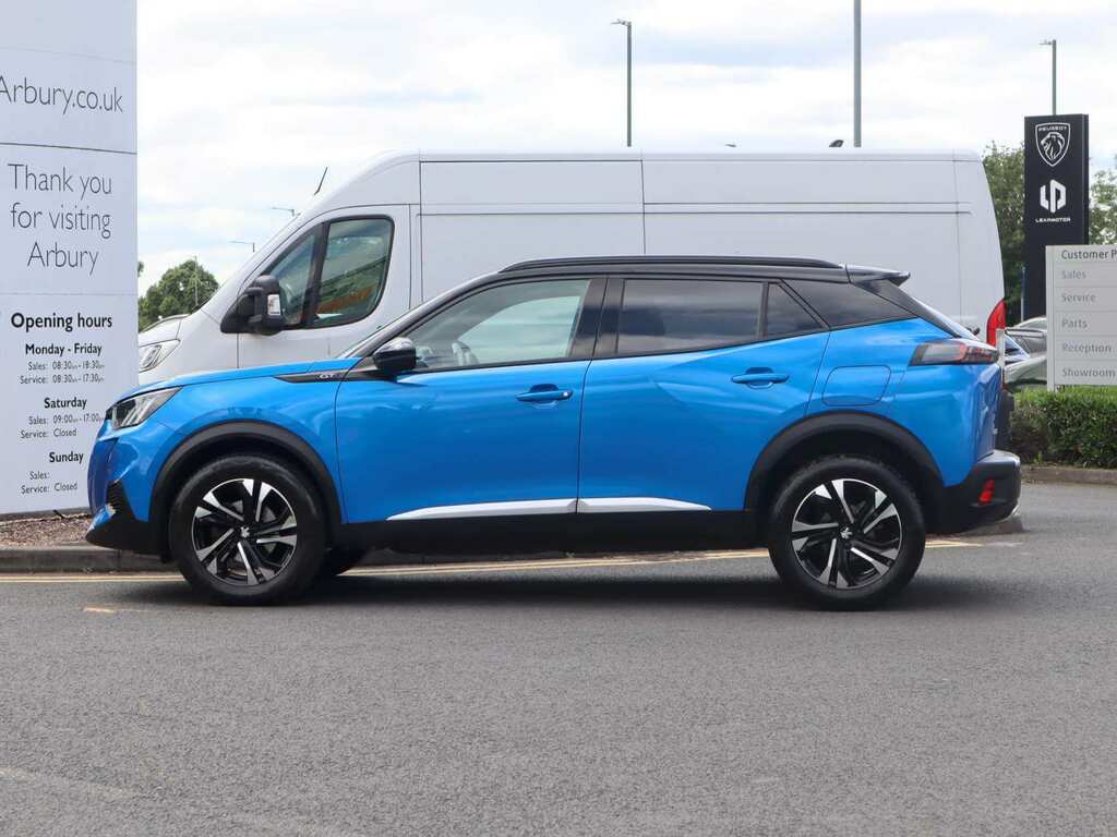 Peugeot 2008 1.2 Puretech 130 Gt Eat8 Blue #4