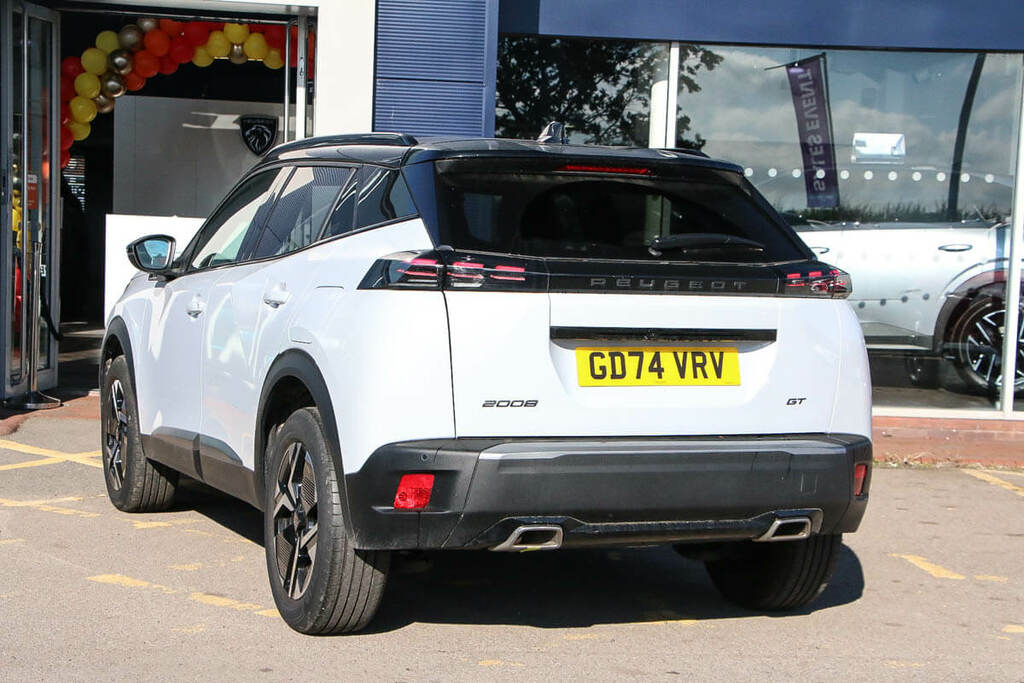 Peugeot 2008 1.2L Puretech 130 Eat8 Ss 8-Speed White #4