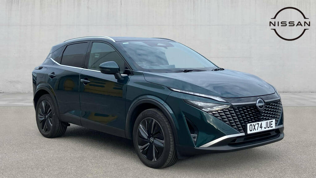 Nissan Qashqai 1.3 Dig-t Mh Tekna Green