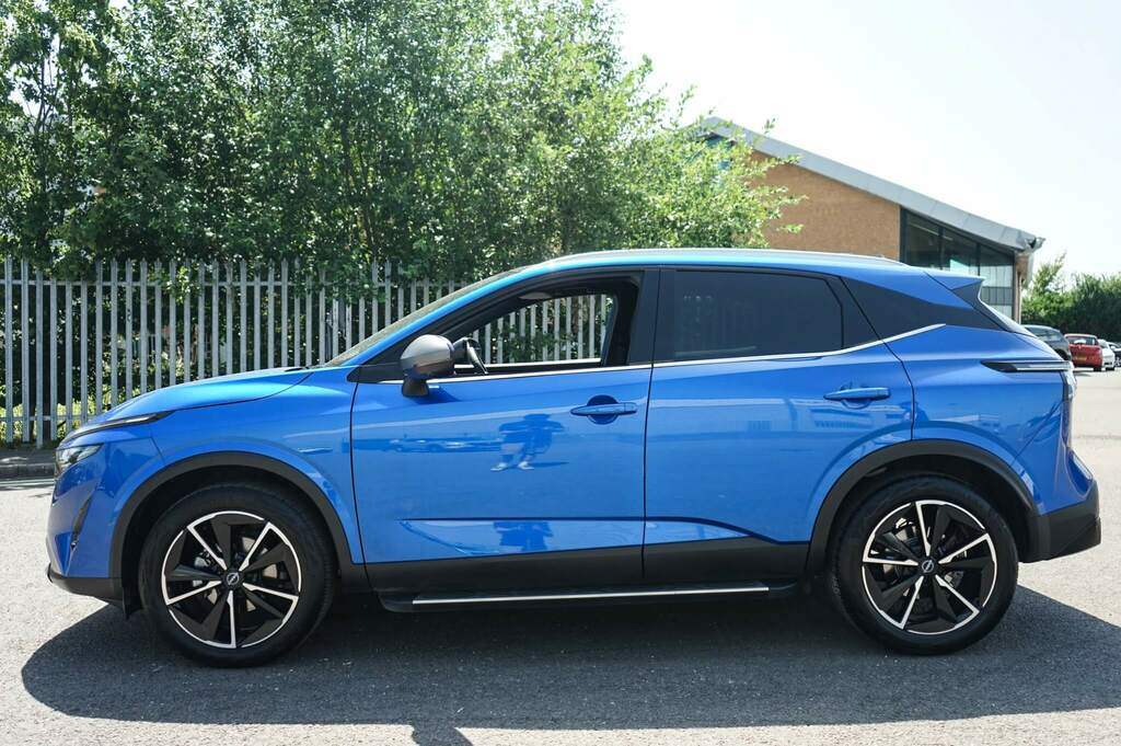 Nissan Qashqai 1.3 Dig-t Mh Tekna VN75WSX Blue #4