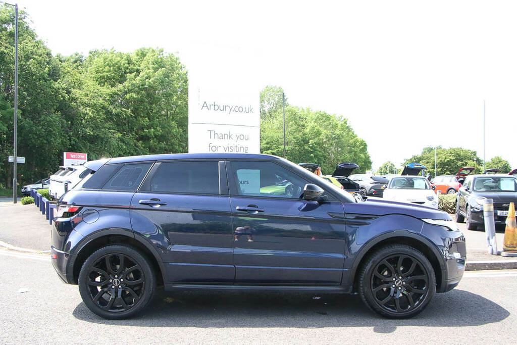 Land Rover Range Rover Evoque 2.2 Sd4 Dynamic 9 Lux Pack Blue #3