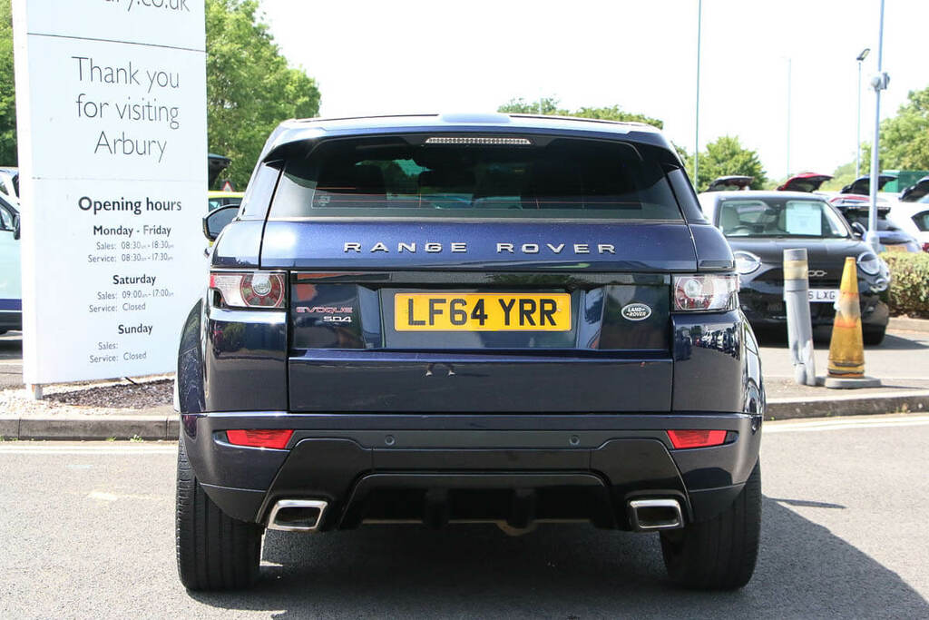 Land Rover Range Rover Evoque 2.2 Sd4 Dynamic 9 Lux Pack Blue #2