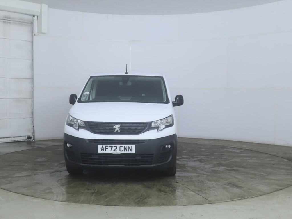 Peugeot Partner 1000 1.5 Bluehdi 130 Professional Premium Van Eat8 White #2