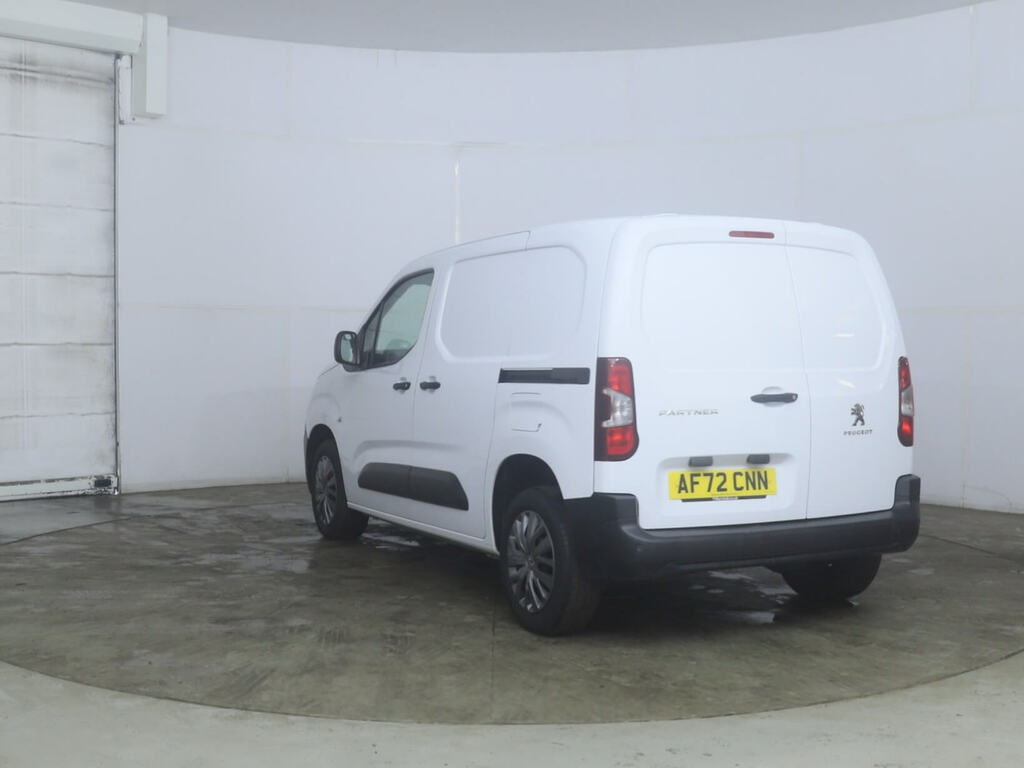 Peugeot Partner 1000 1.5 Bluehdi 130 Professional Premium Van Eat8 White #3