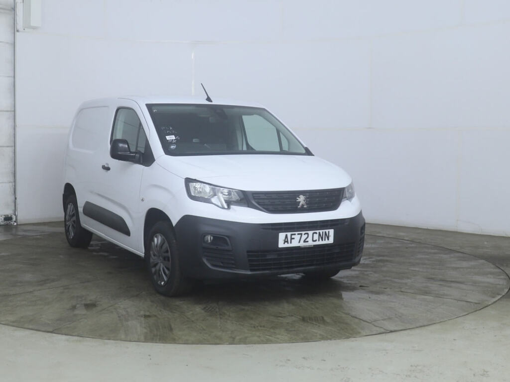 Peugeot Partner 1000 1.5 Bluehdi 130 Professional Premium Van Eat8 White