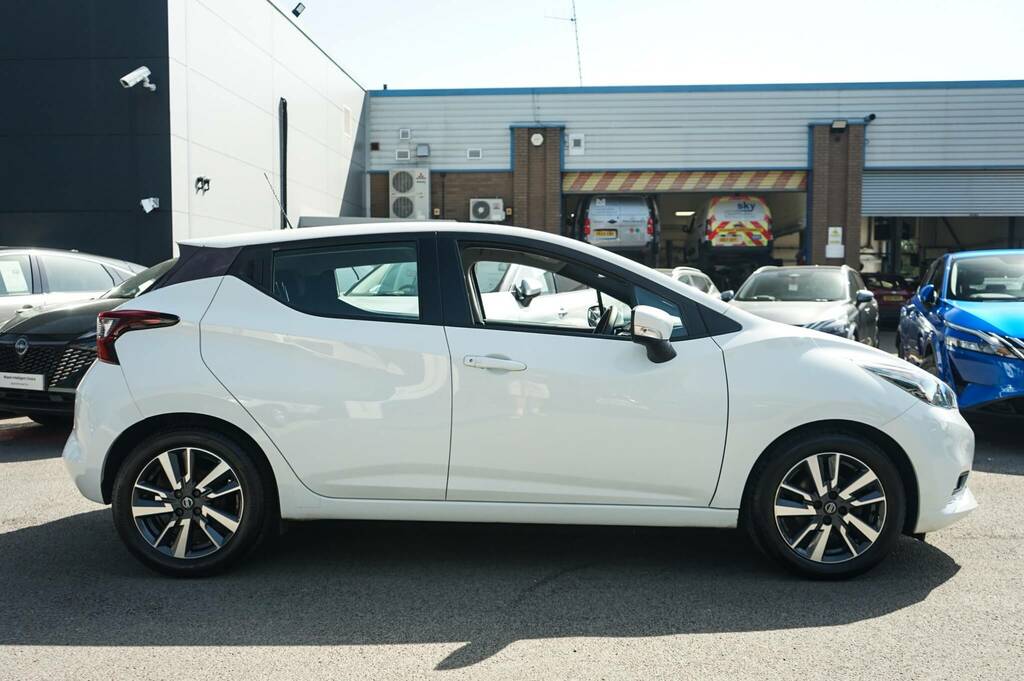 Nissan Micra 1.0 Acenta Limited Edition White #4