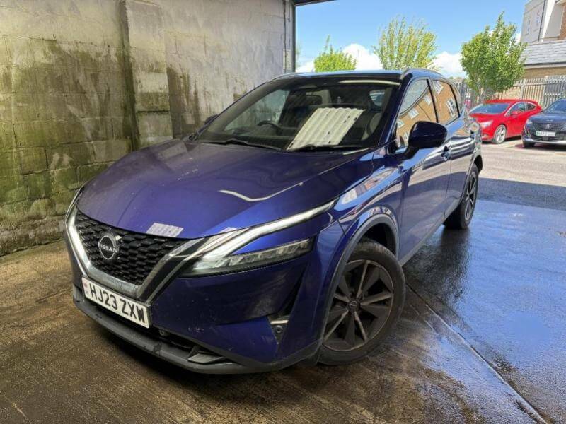 Nissan Qashqai 1.3 Dig-t Mh Tekna Blue
