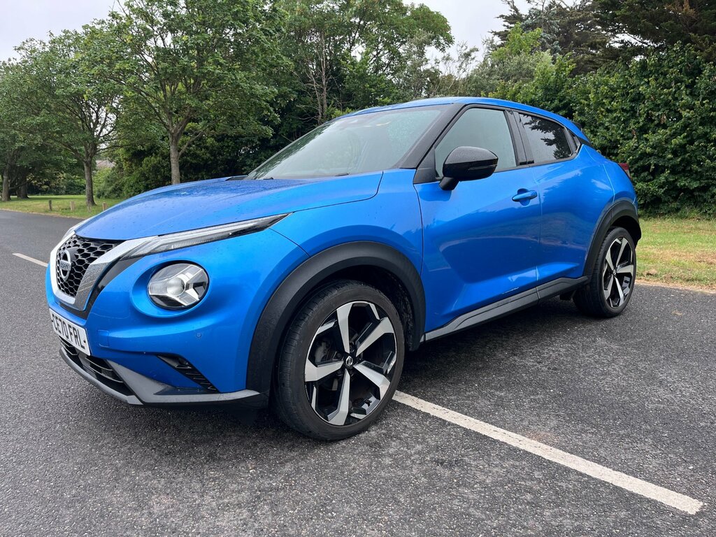 Nissan Juke 1.0 Dig-t N-connecta Suv Euro 6 CE70FRL Blue #3