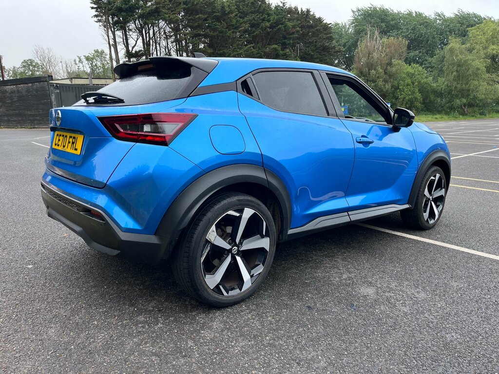 Nissan Juke 1.0 Dig-t N-connecta Suv Euro 6 CE70FRL Blue #5