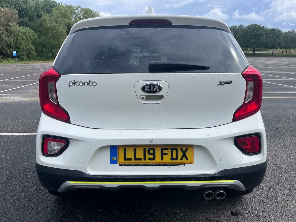 Kia Picanto 1.25 X-line Hatchback Euro 6 83 B LL19FDX White #5