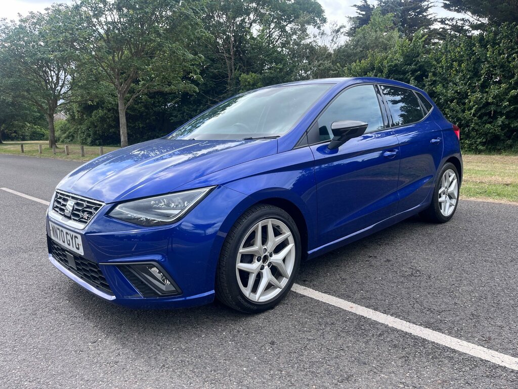 Seat Ibiza 1.0 Tsi Fr Hatchback Euro 6 Ss WN70GYG Blue #3