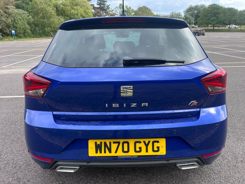 Seat Ibiza 1.0 Tsi Fr Hatchback Euro 6 Ss WN70GYG Blue #5