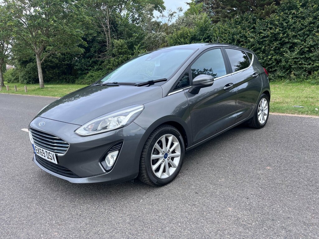 Ford Fiesta 1.5 Tdci Titanium Hatchback Euro EK69DSV Grey #3