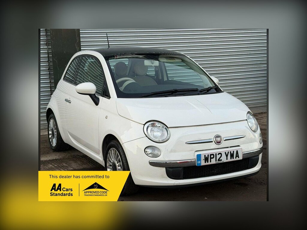 Fiat 500 1.2 Lounge Euro 4 White