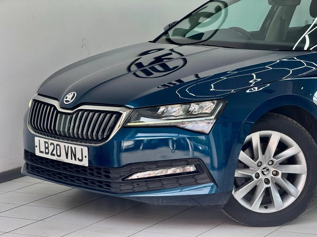 Skoda Superb Estate 1.5 Tsi Act Se Euro 6 Ss 202020 Blue #3