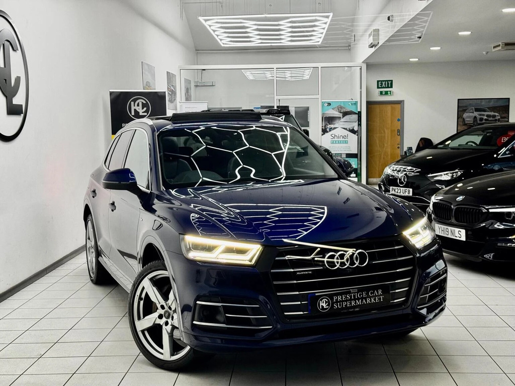 Audi Q5 Suv 2.0 Tfsie 55 S Line Competition S Tronic Quatt Blue