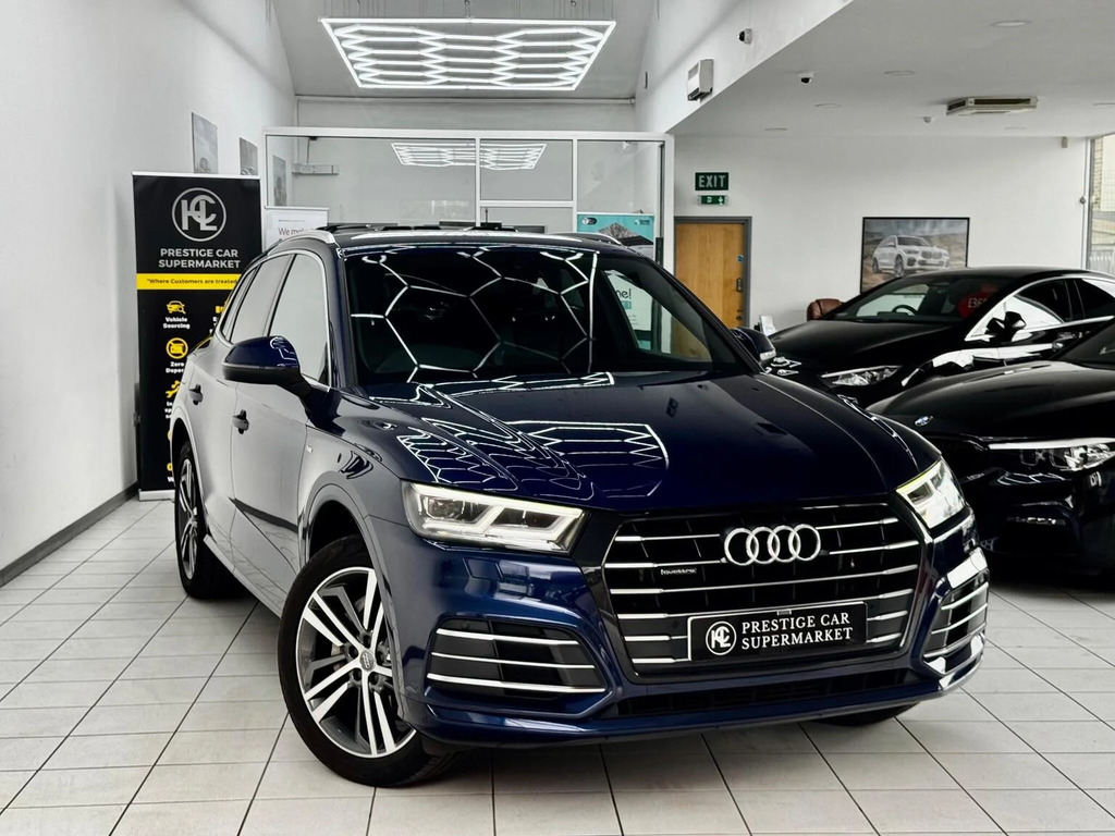 Audi Q5 Suv 2.0 Tfsie 55 S Line Competition S Tronic Quatt Blue