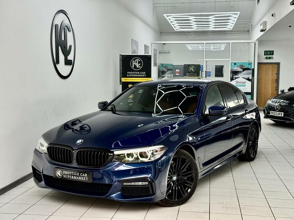 BMW 5 Series Saloon 3.0 540I Gpf M Sport Xdrive Euro 6 S LA69BKU Blue #5