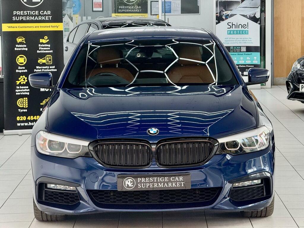 BMW 5 Series Saloon 3.0 540I Gpf M Sport Xdrive Euro 6 S LA69BKU Blue #3