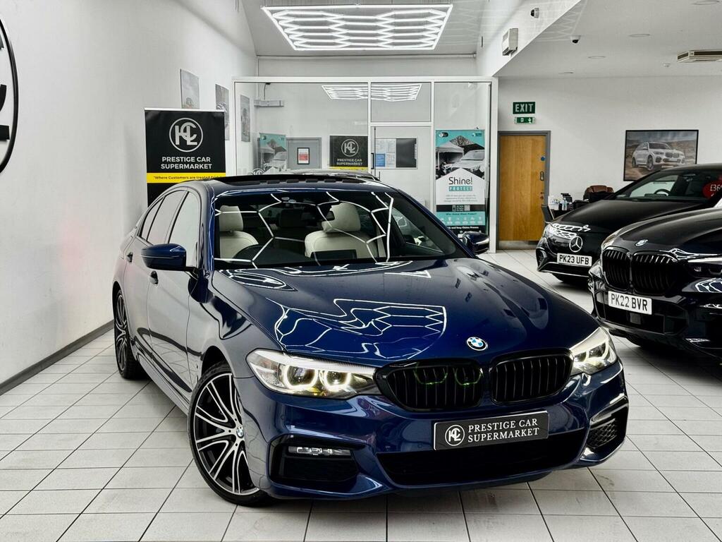 BMW 5 Series Saloon 2.0 530E 9.2Kwh M Sport Euro 6 Ss 4 Blue