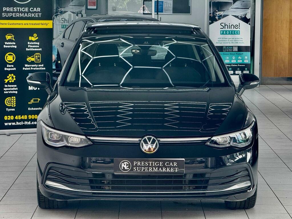 Volkswagen Golf Hatchback 1.5 Etsi Mhev Style Dsg Euro 6 Ss VK23ZRT Black #3