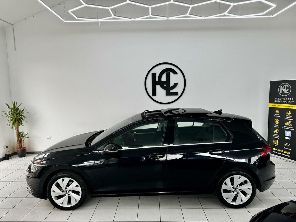 Volkswagen Golf Hatchback 1.5 Etsi Mhev Style Dsg Euro 6 Ss VK23ZRT Black #6