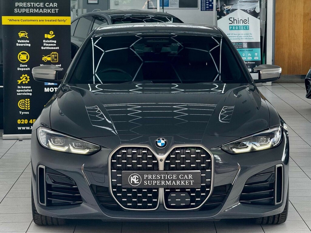 BMW 4 Series Gran Coupe Hatchback 3.0 M440i Mht Xdrive Euro 6 Ss 5 LA22BVN Grey #3