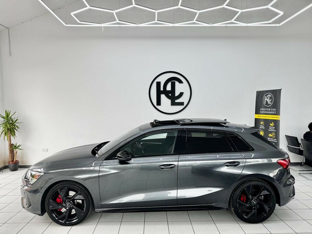 Audi S3 Hatchback 2.0 Tfsi Vorsprung Sportback S Tronic Qu LS22FPX Grey #6