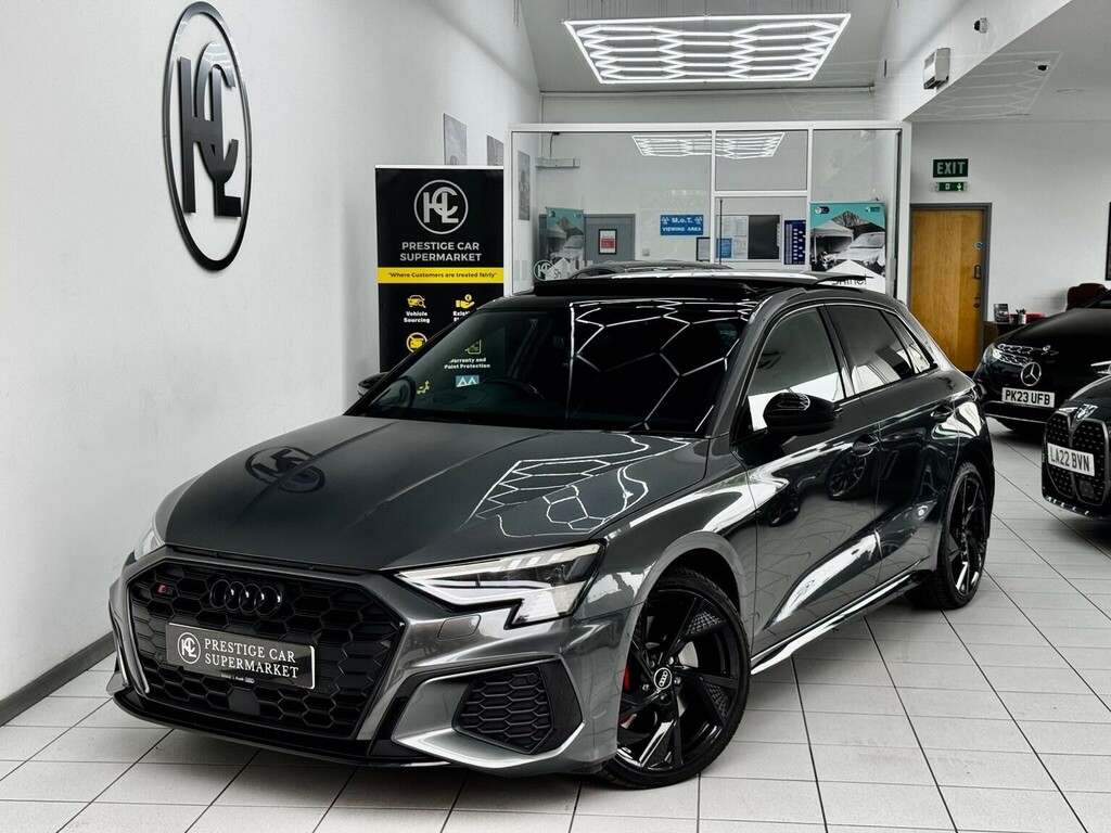 Audi S3 Hatchback 2.0 Tfsi Vorsprung Sportback S Tronic Qu LS22FPX Grey #5