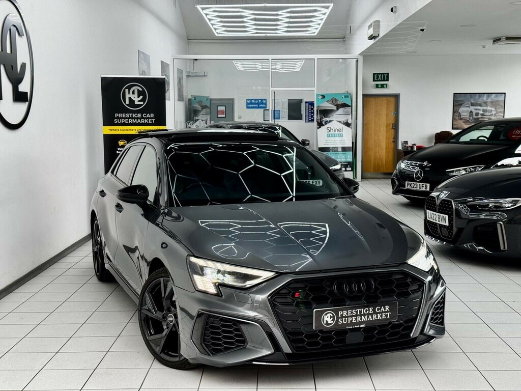 Audi S3 Hatchback 2.0 Tfsi Vorsprung Sportback S Tronic Qu LS22FPX Grey