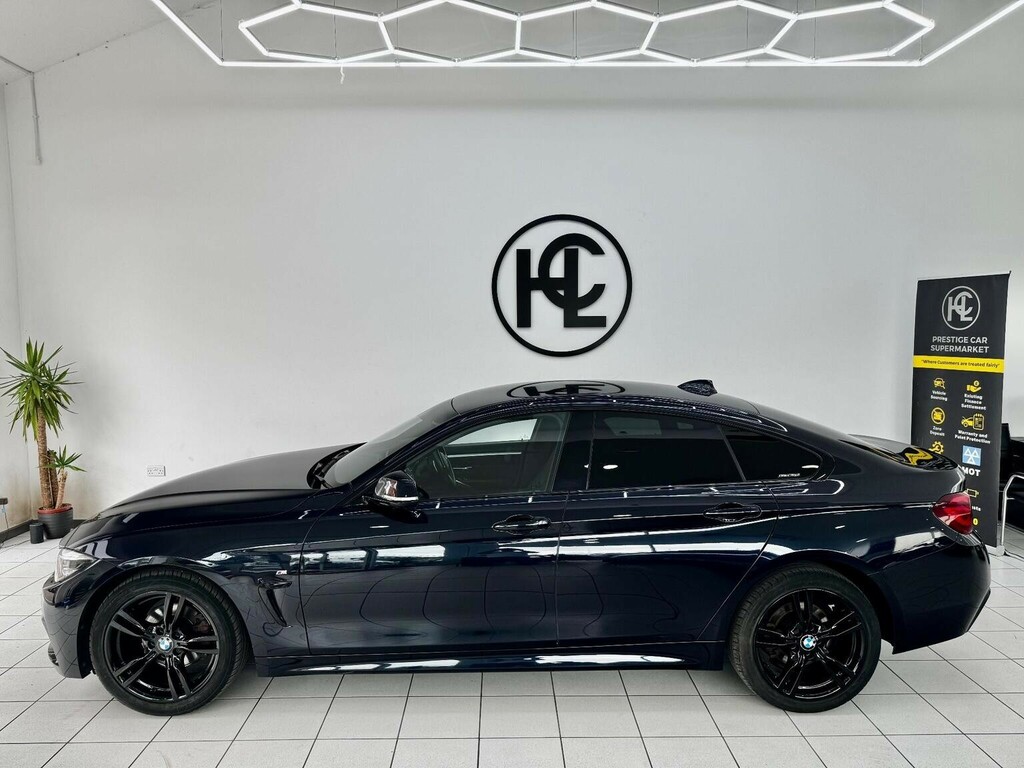 BMW 4 Series Gran Coupe Hatchback 2.0 420I Gpf M Sport Euro 6 Ss 5 FP21VJN Black #5