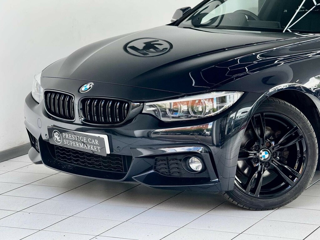 BMW 4 Series Gran Coupe Hatchback 2.0 420I Gpf M Sport Euro 6 Ss 5 FP21VJN Black #3