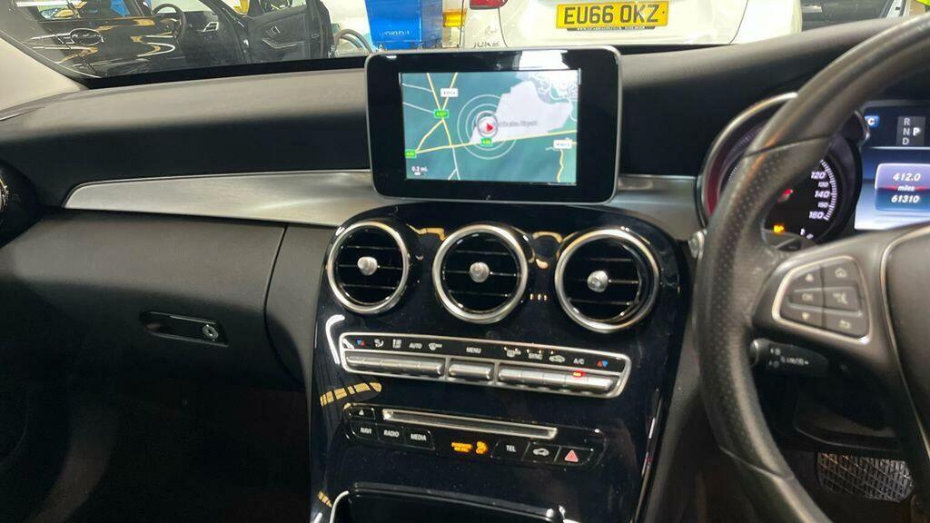 Mercedes-Benz C Class 2.0 C200 Sport G-tronic Euro 6 Ss Black #4