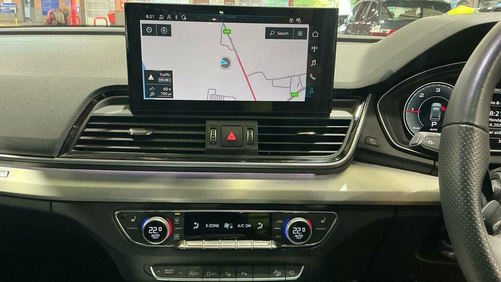 Audi Q5 2.0 Tdi 40 S Line S Tronic Quattro Euro 6 Ss Grey #4