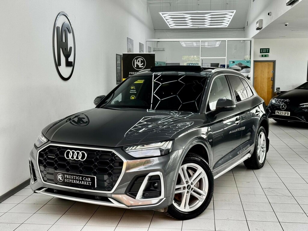 Audi Q5 Suv 2.0 Tdi 40 S Line S Tronic Quattro Euro 6 Ss HJ73XZV Grey #5