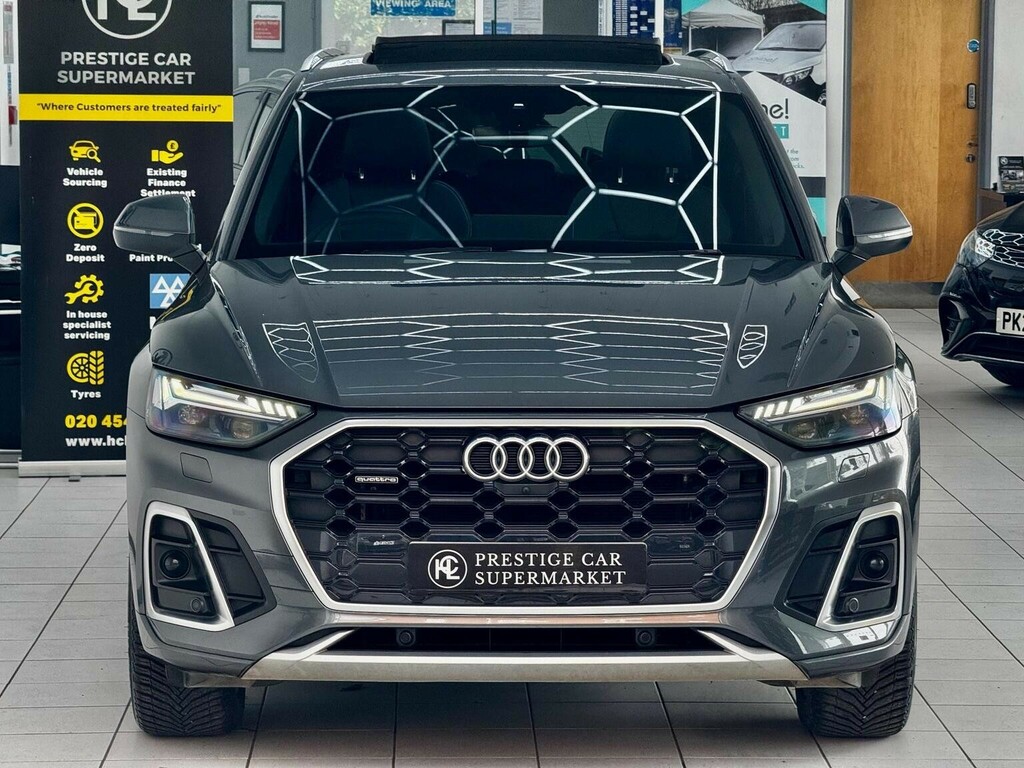 Audi Q5 Suv 2.0 Tdi 40 S Line S Tronic Quattro Euro 6 Ss HJ73XZV Grey #3