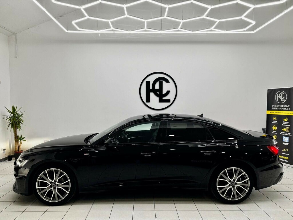 Audi A6 Saloon Saloon 2.0 Tdi 40 Black Edition S Tronic Quattro E YD72BUU Black #6