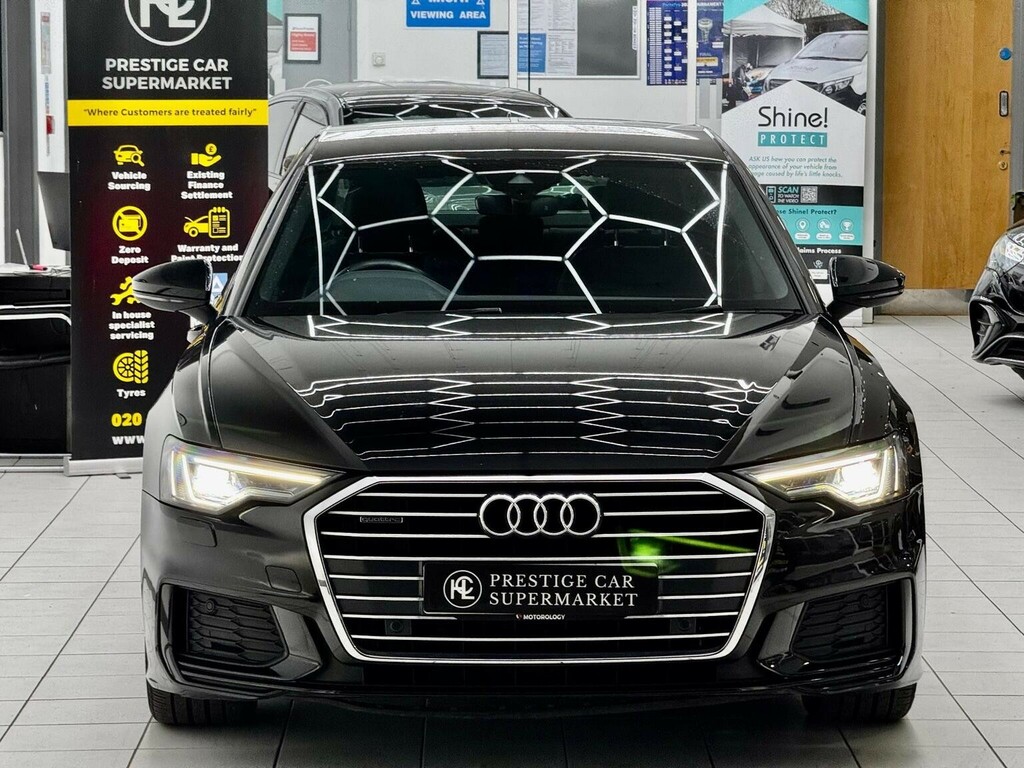 Audi A6 Saloon Saloon 2.0 Tdi 40 Black Edition S Tronic Quattro E YD72BUU Black #3