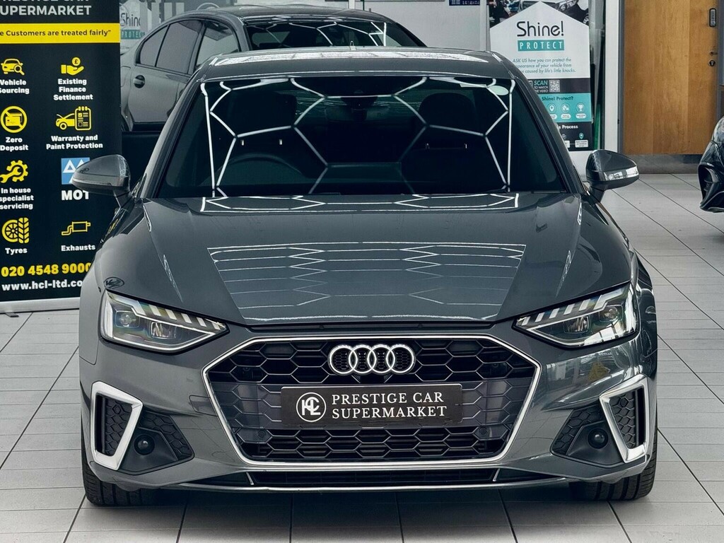 Audi A4 Saloon 2.0 Tfsi 35 S Line S Tronic Euro 6 Ss LO73VSJ Grey #3