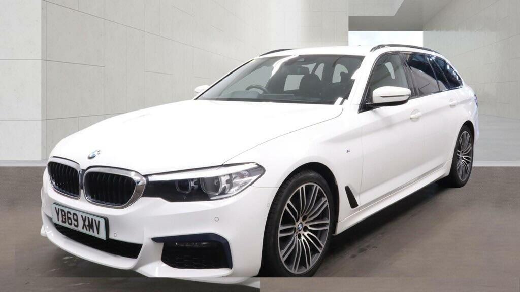 BMW 5 Series Se Blue #14