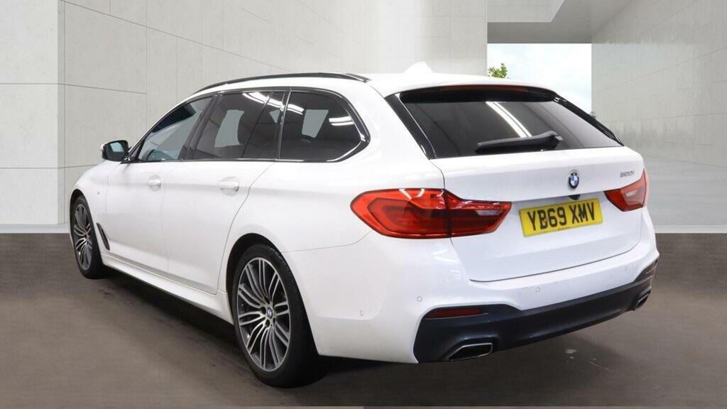 BMW 5 Series 2.0 520I Gpf M Sport Touring Euro 6 Ss White #3