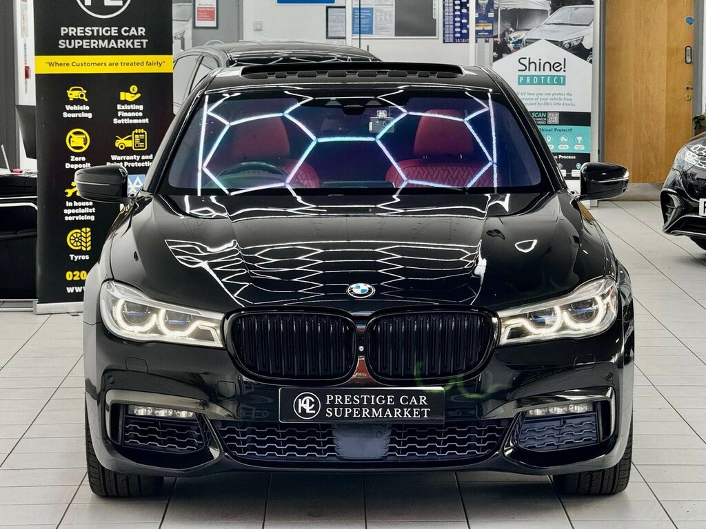 BMW 7 Series 4.4 750I V8 M Sport Euro 6 Ss Black #3