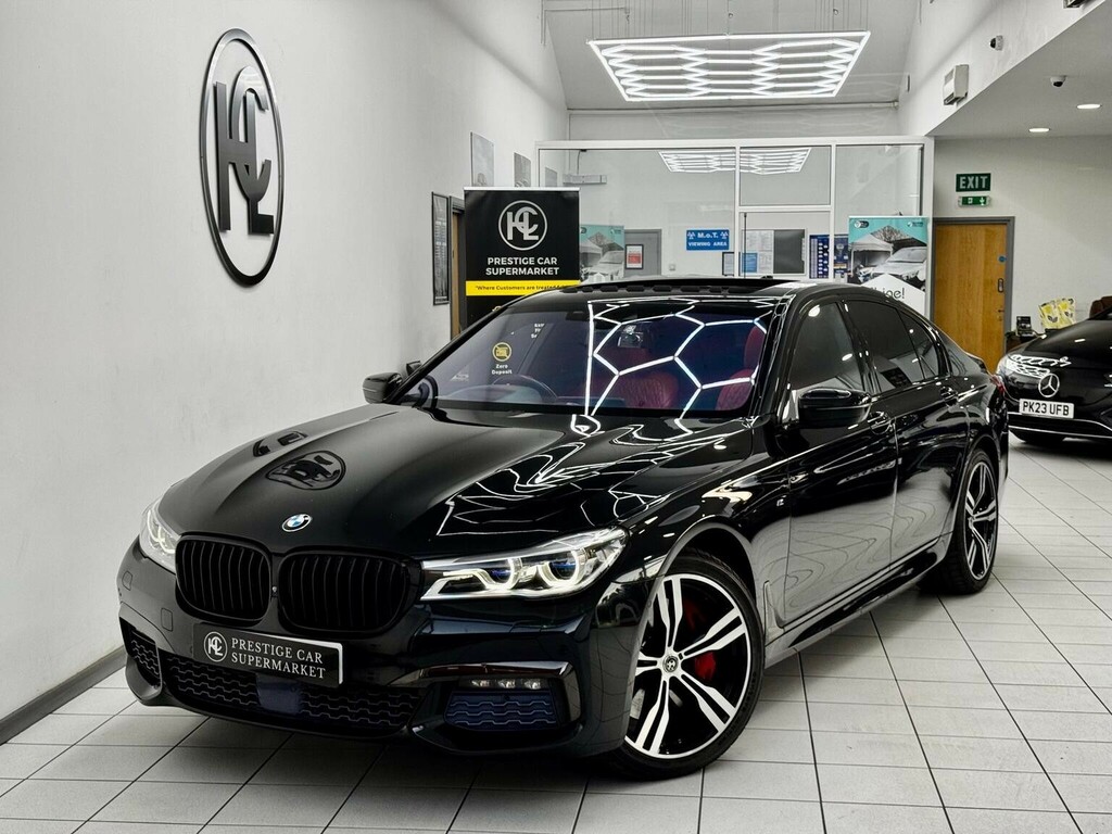 BMW 7 Series 4.4 750I V8 M Sport Euro 6 Ss Black #5