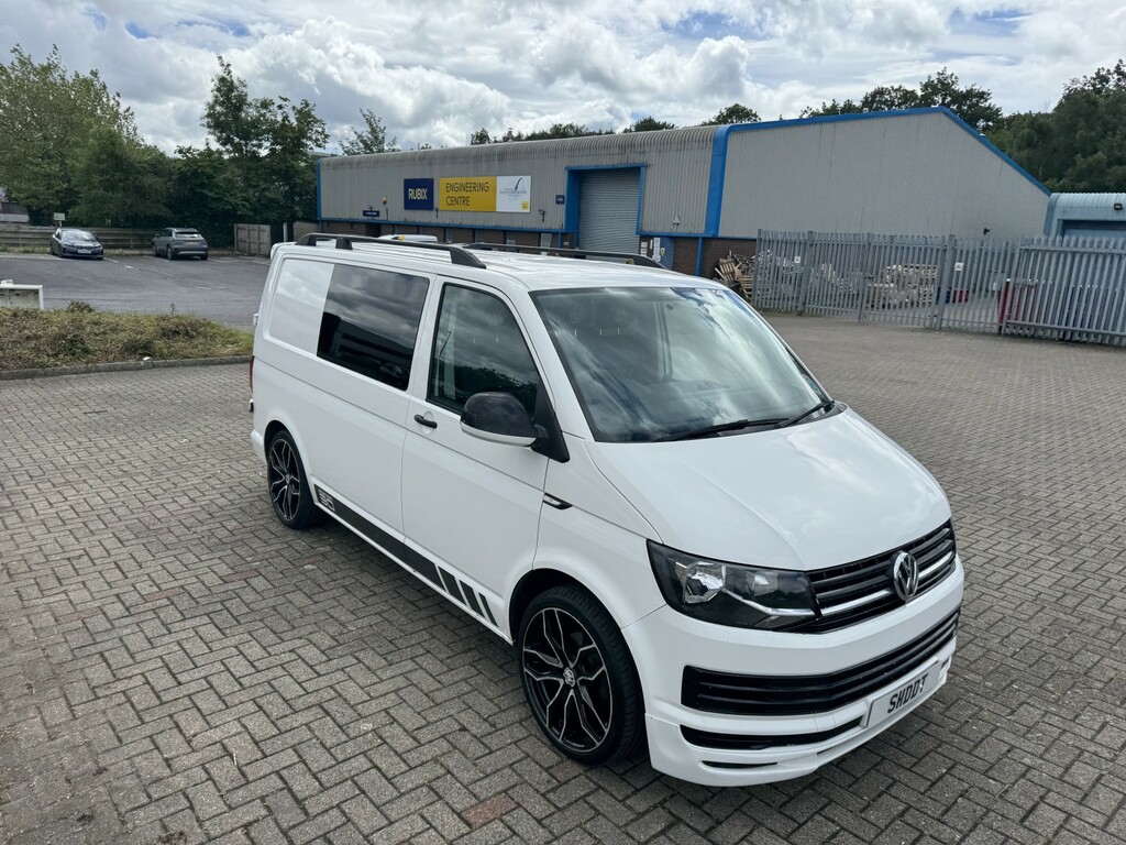 Volkswagen Transporter 2.0 Tdi T28 Bluemotion Tech Startline White #2